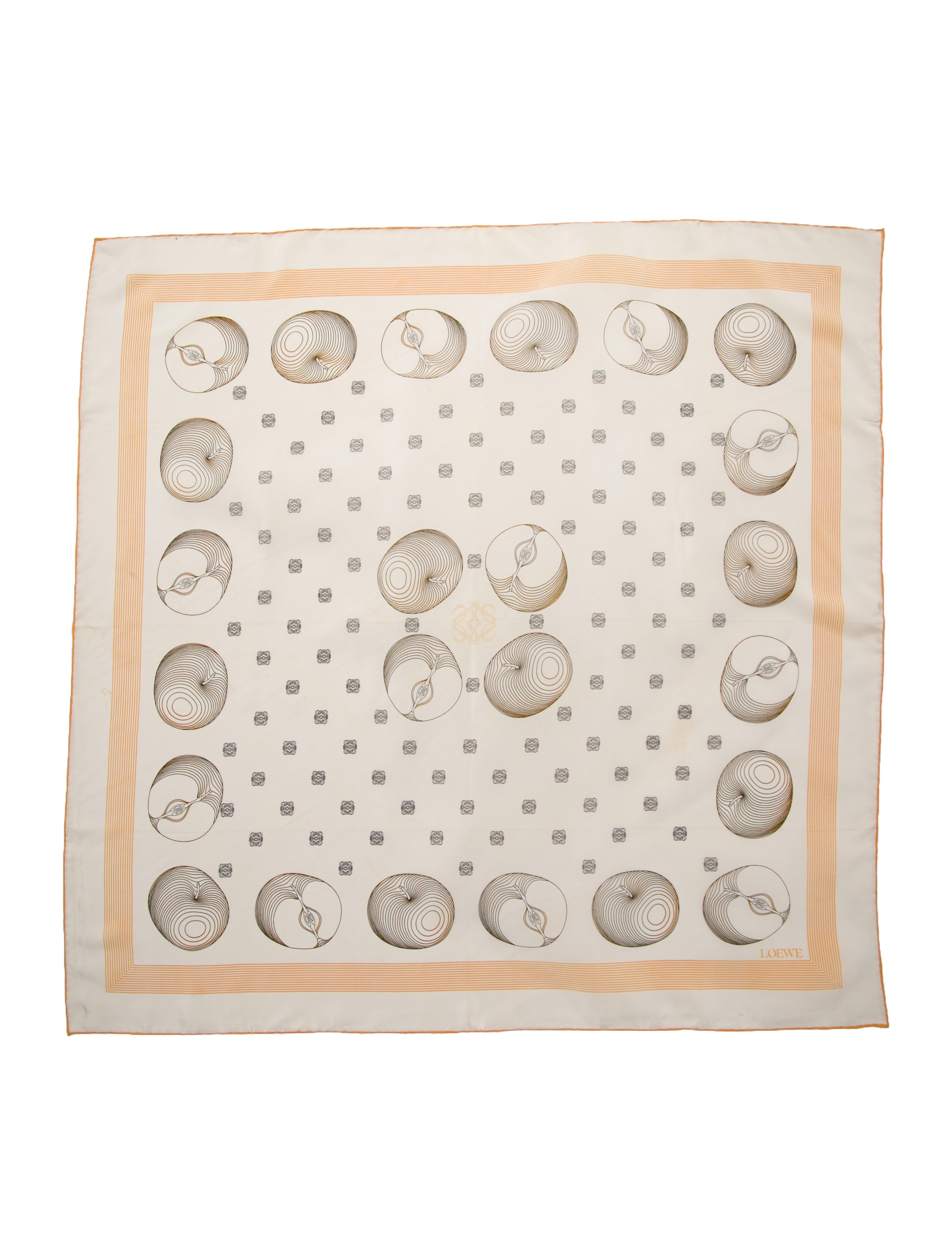 Loewe Silk Printed Snood