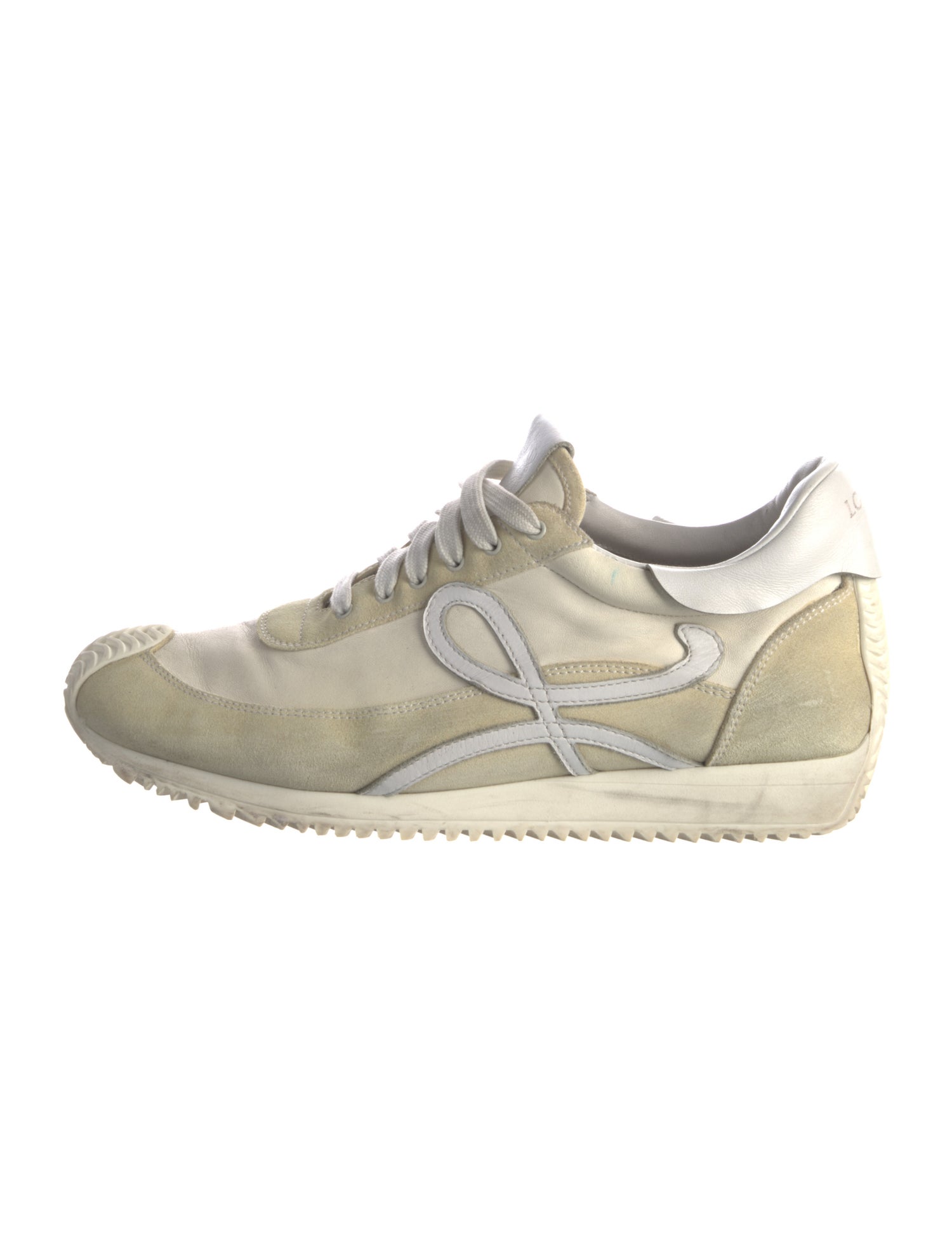 Loewe Suede Printed Sneakers