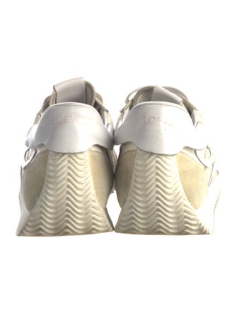 Loewe Suede Printed Sneakers