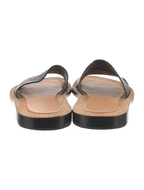 Loewe Leather Lasercut Accents Slides