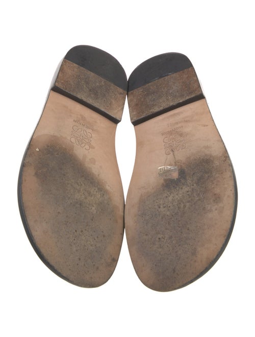 Loewe Leather Lasercut Accents Slides