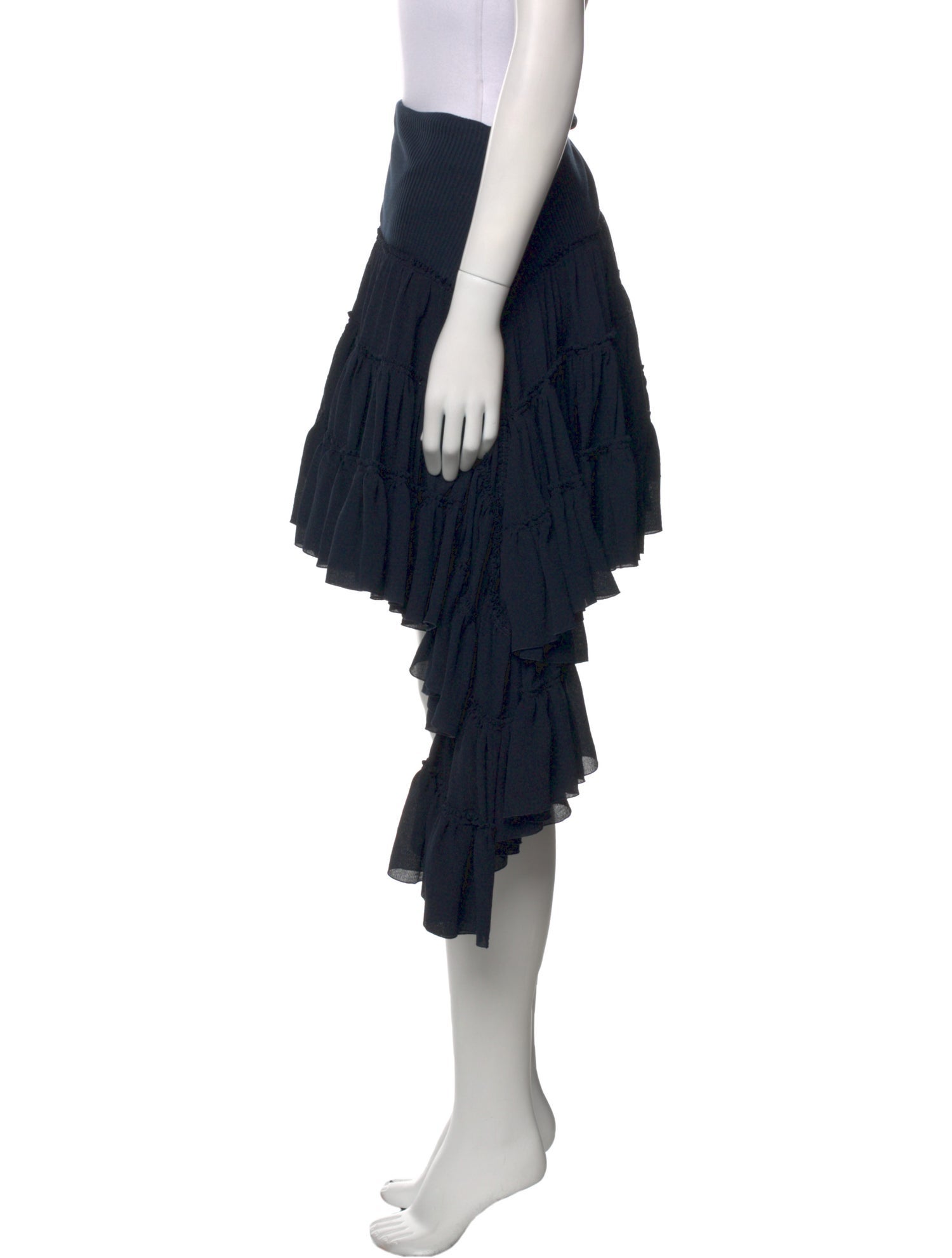 Loewe Silk Knee-Length Skirt