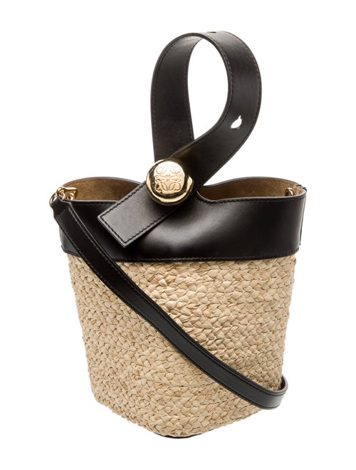 Loewe Straw Pebble Raffia Mini 2024