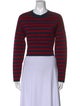 Loewe Wool Striped Crop Top