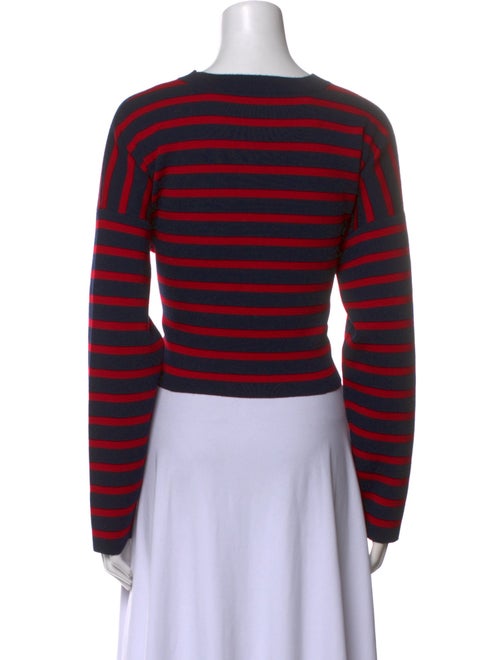 Loewe Wool Striped Crop Top