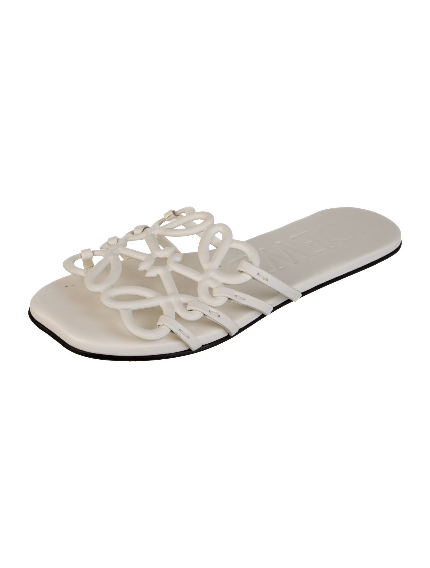 Loewe Rubber Cutout Accent Flats
