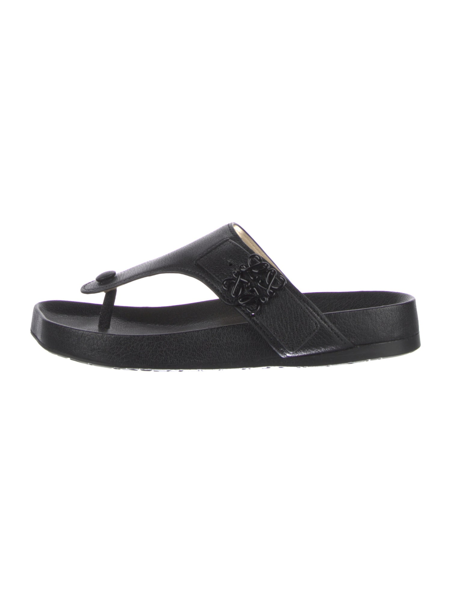 Loewe Leather Flip Flops