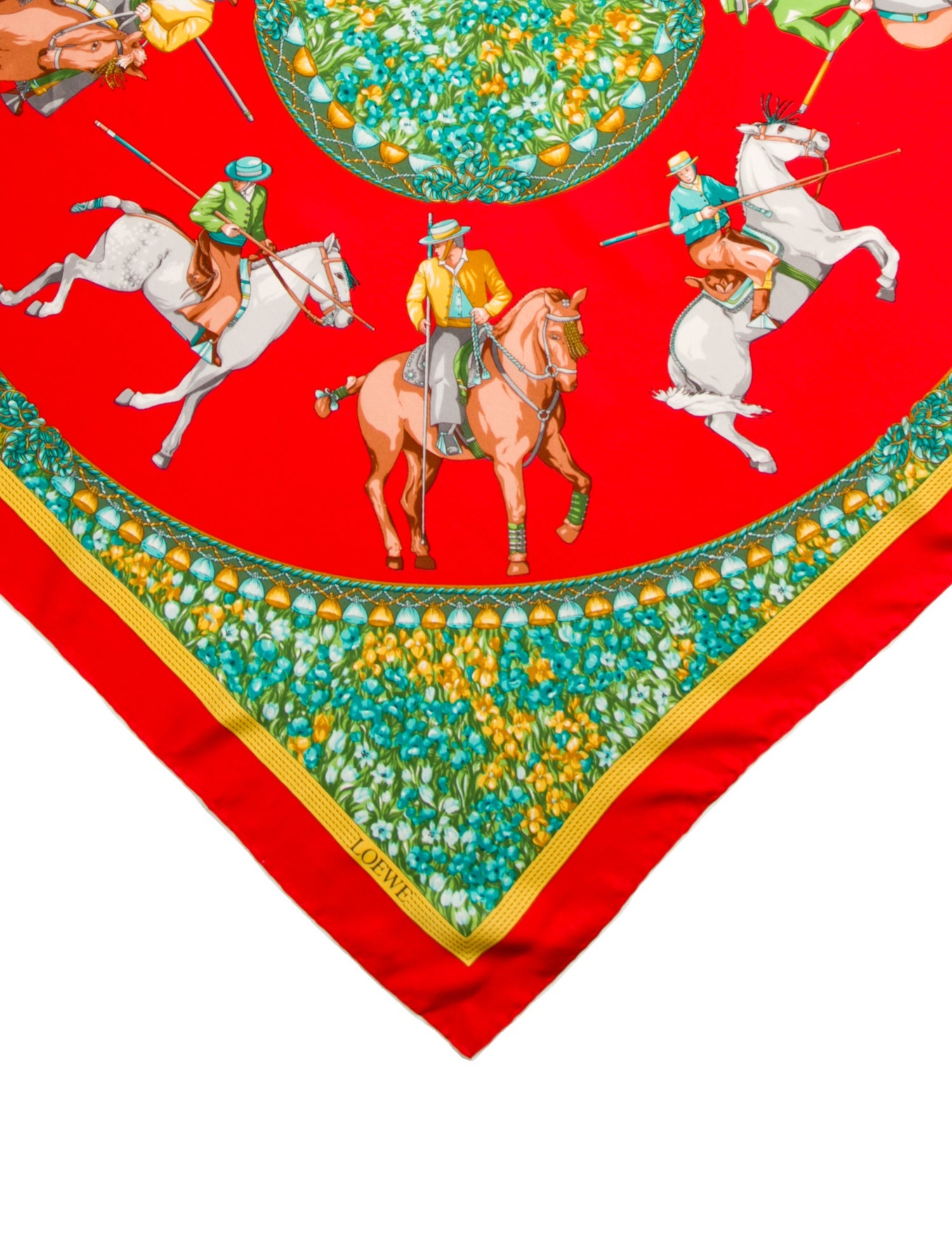 Loewe Silk Printed Scarf