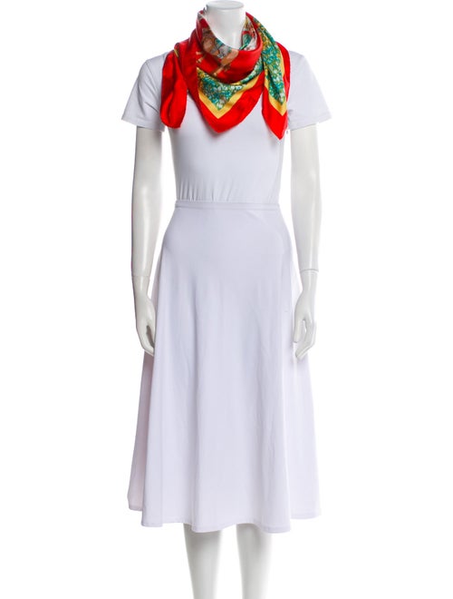 Loewe Silk Printed Scarf