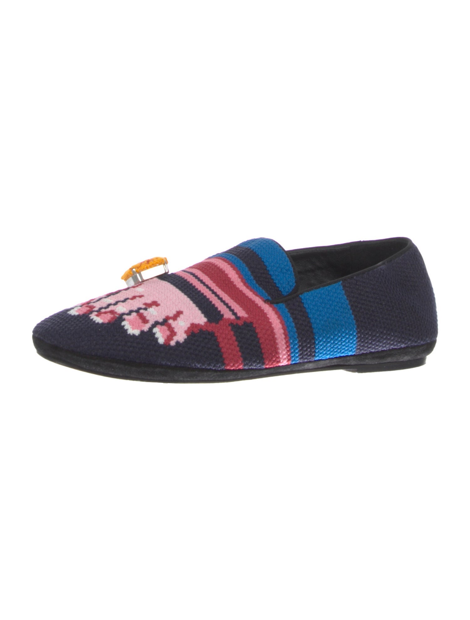 Loewe Printed Loafers