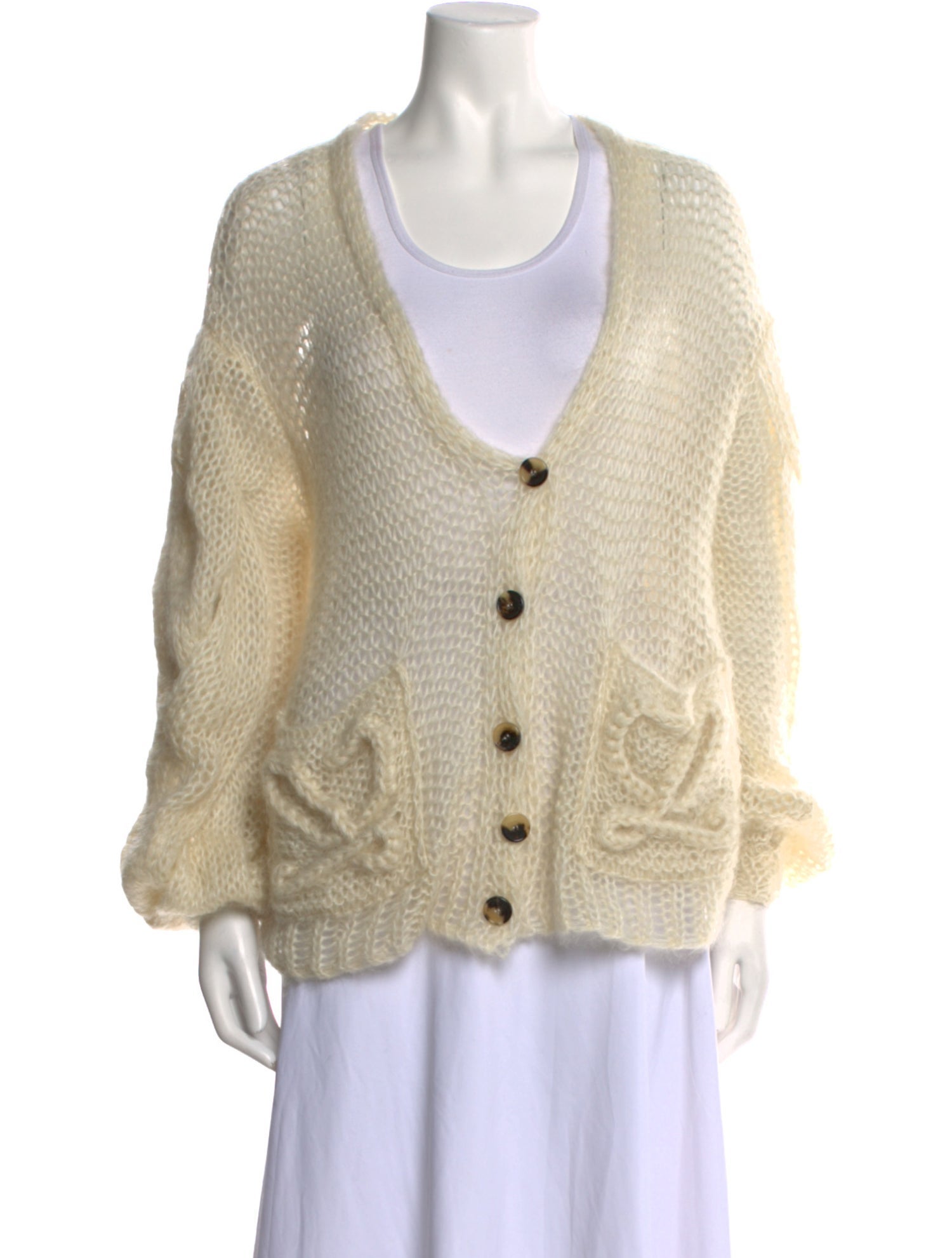 Loewe Mohair Scoop Neck Sweater