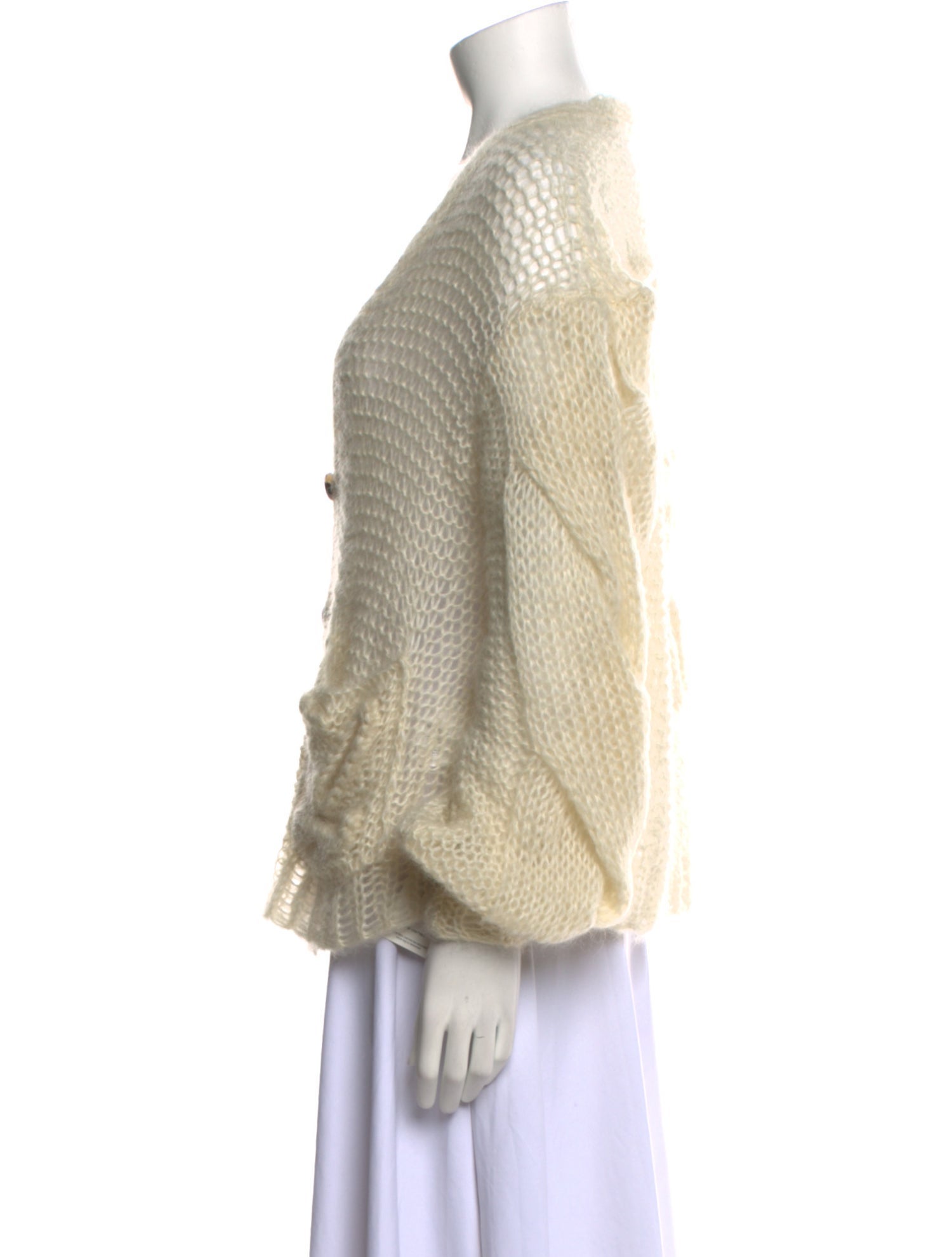 Loewe Mohair Scoop Neck Sweater