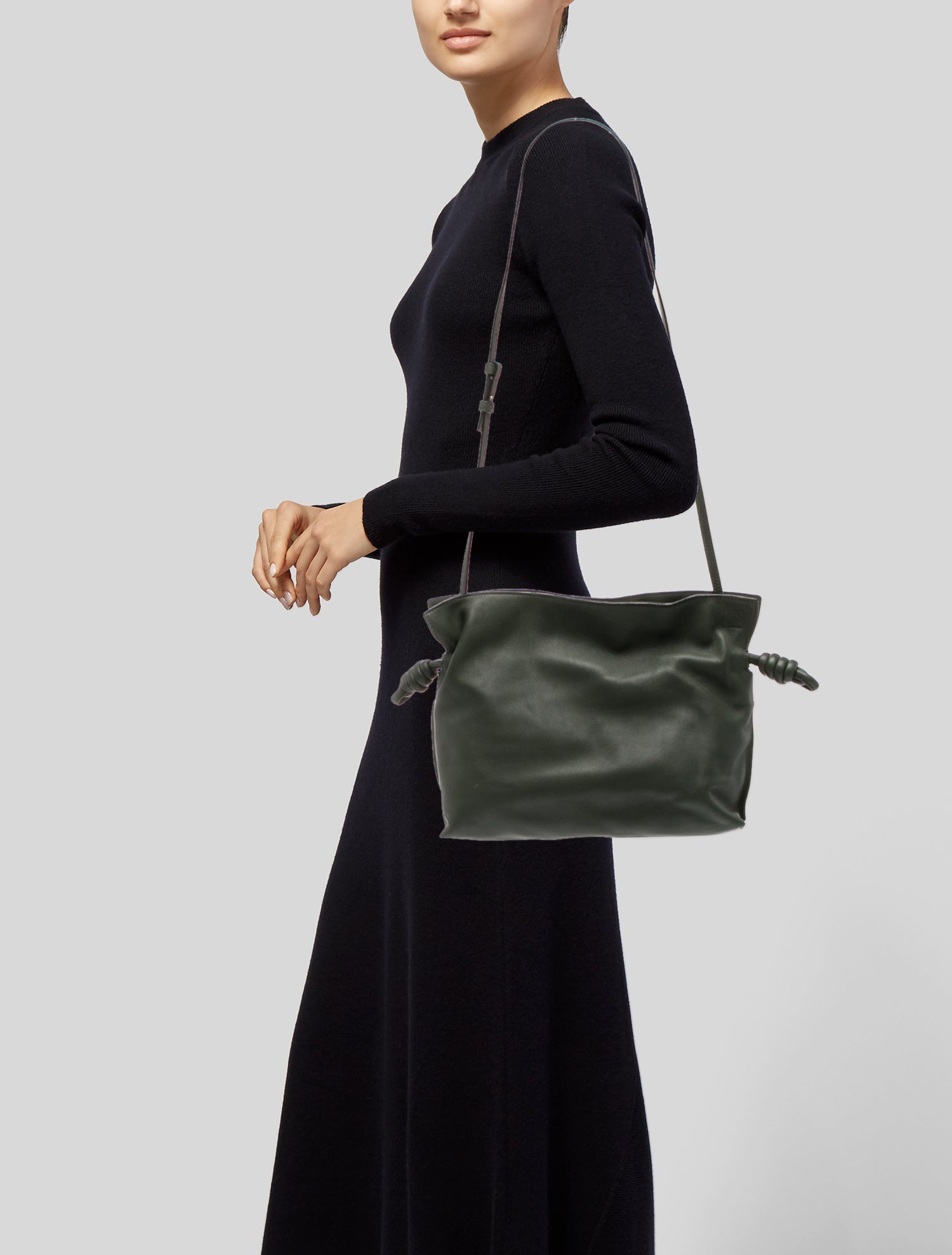 Loewe Leather Flamenco Knot Medium 2023