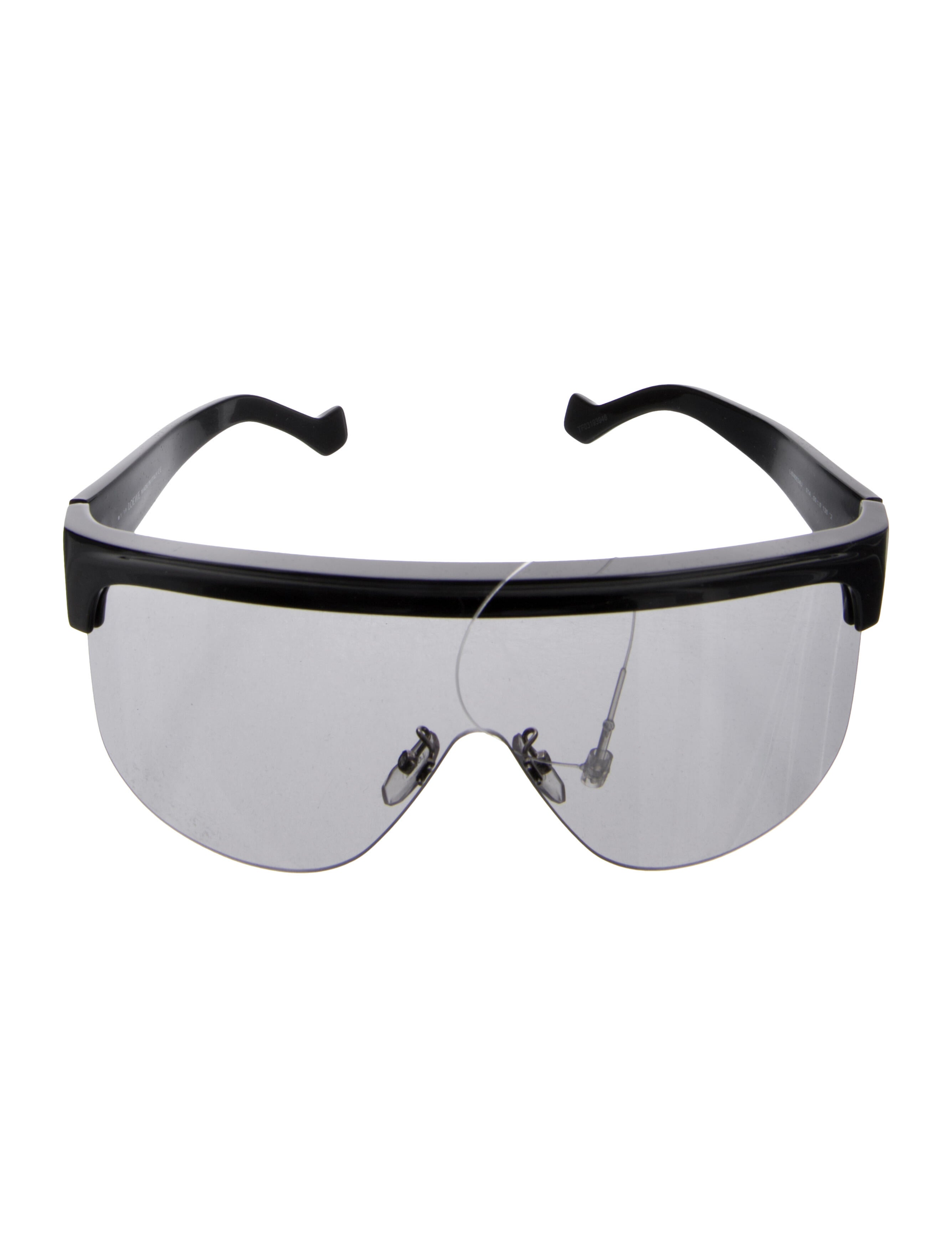 Loewe Shield Mirrored Sunglasses