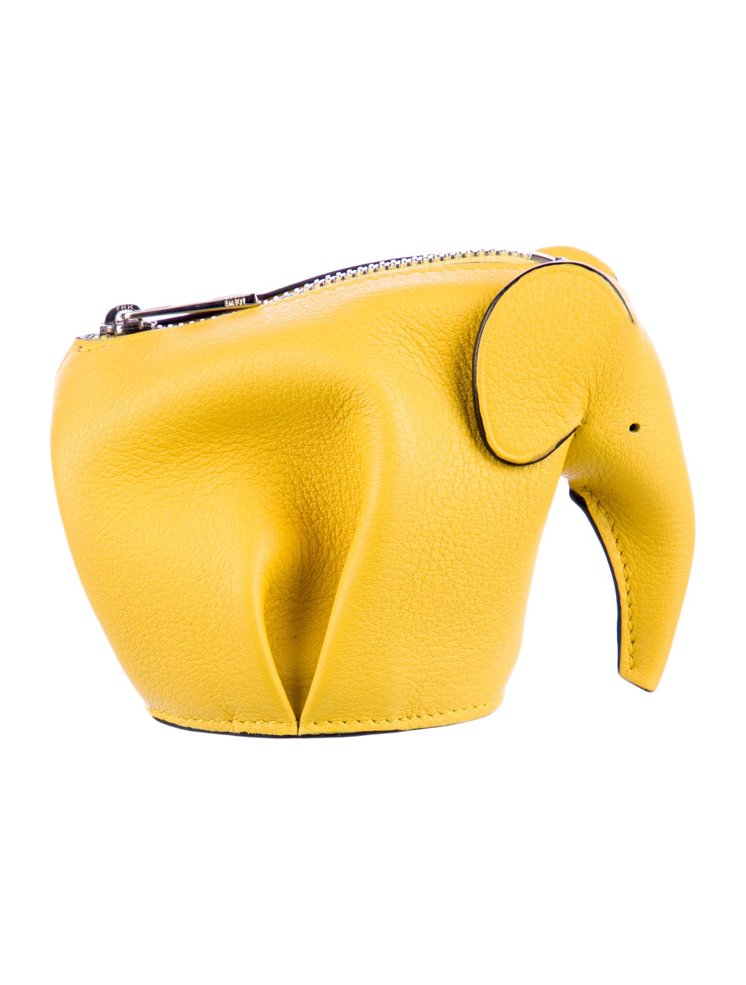 Loewe Leather Elephant Coin Pouch