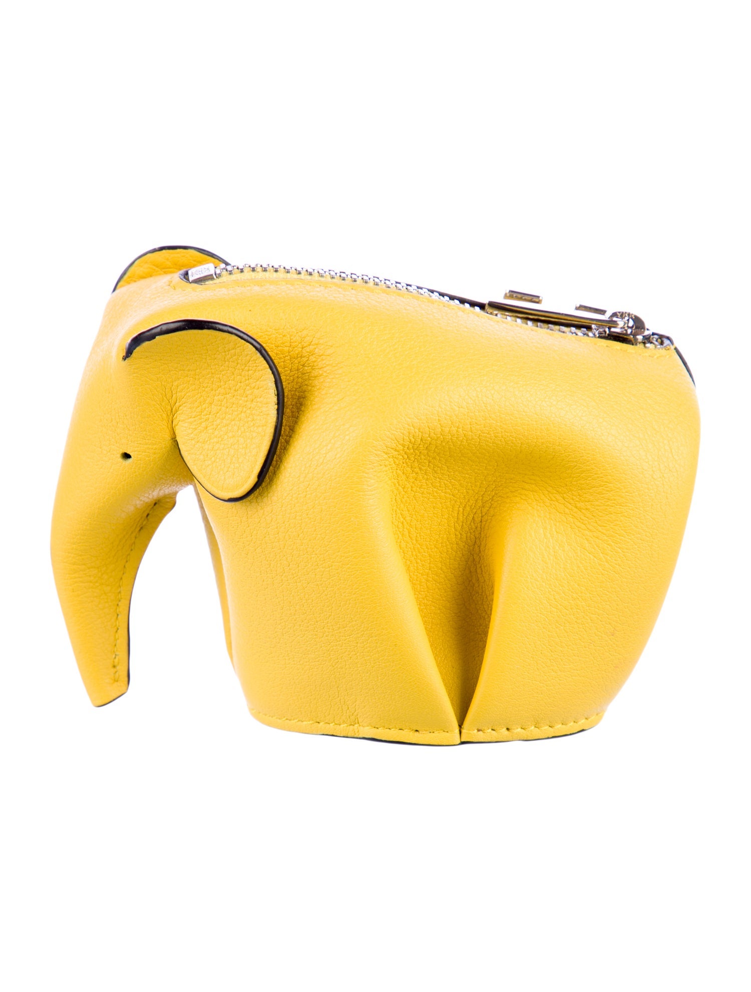Loewe Leather Elephant Coin Pouch