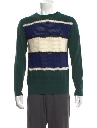 Loewe Striped Crew Neck Pullover