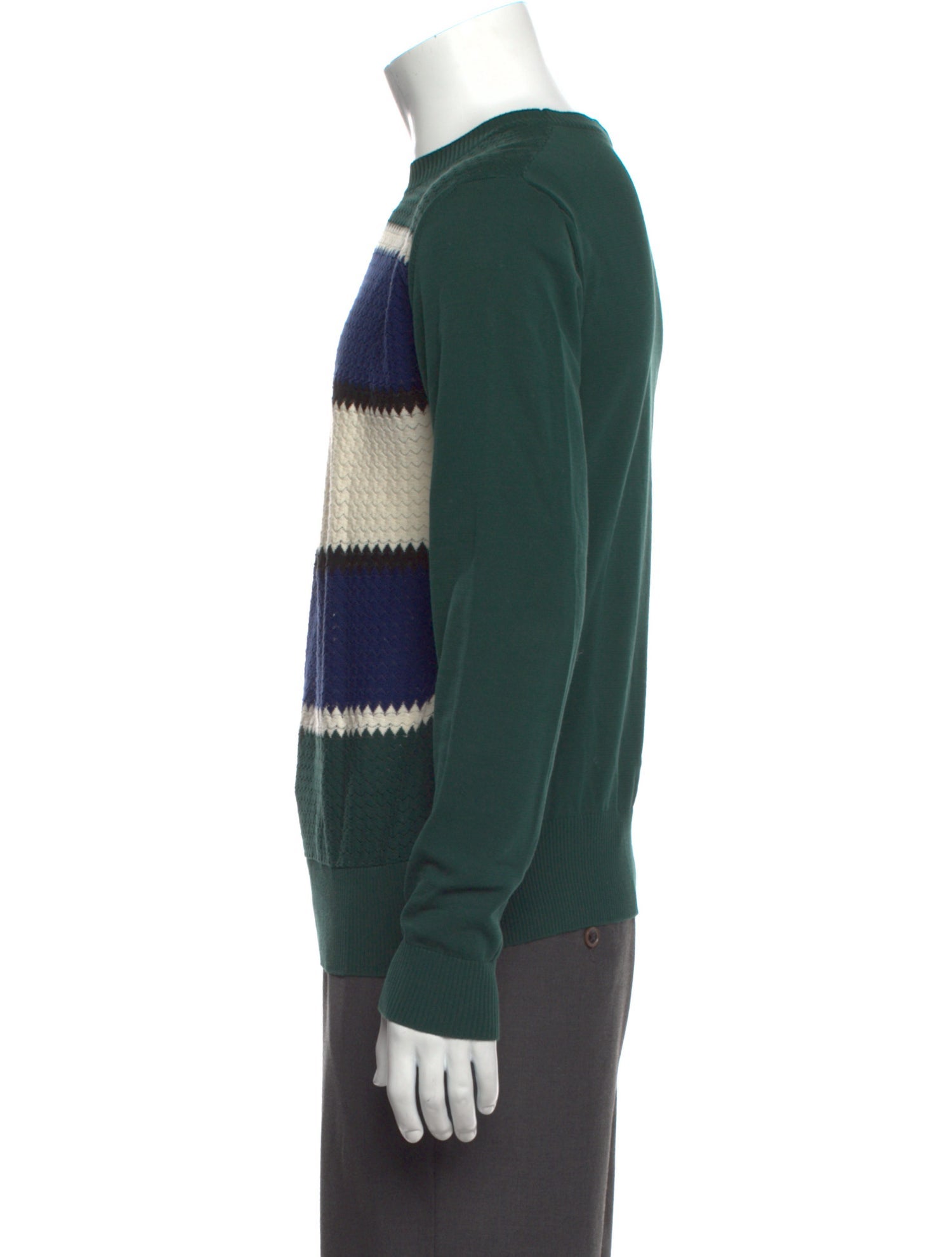 Loewe Striped Crew Neck Pullover