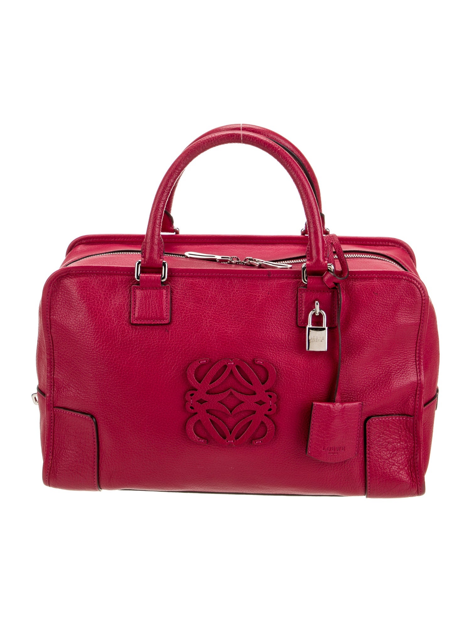 Loewe Leather Top Handle Bag