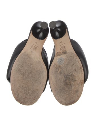 Loewe Leather Slides