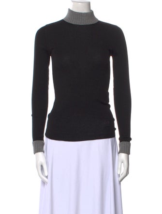 Loewe Wool Mock Neck Sweater
