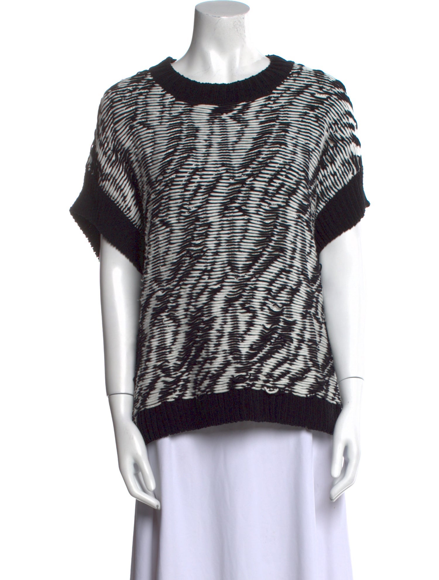 Loewe Printed Scoop Neck Sweater