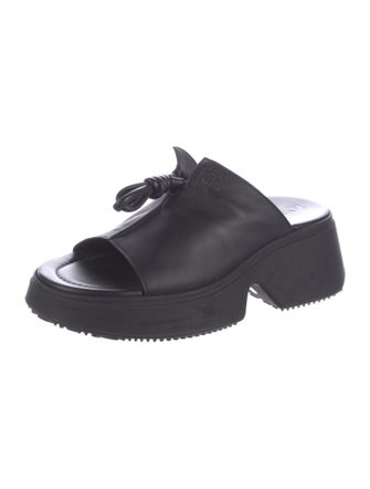 Loewe Leather Slides