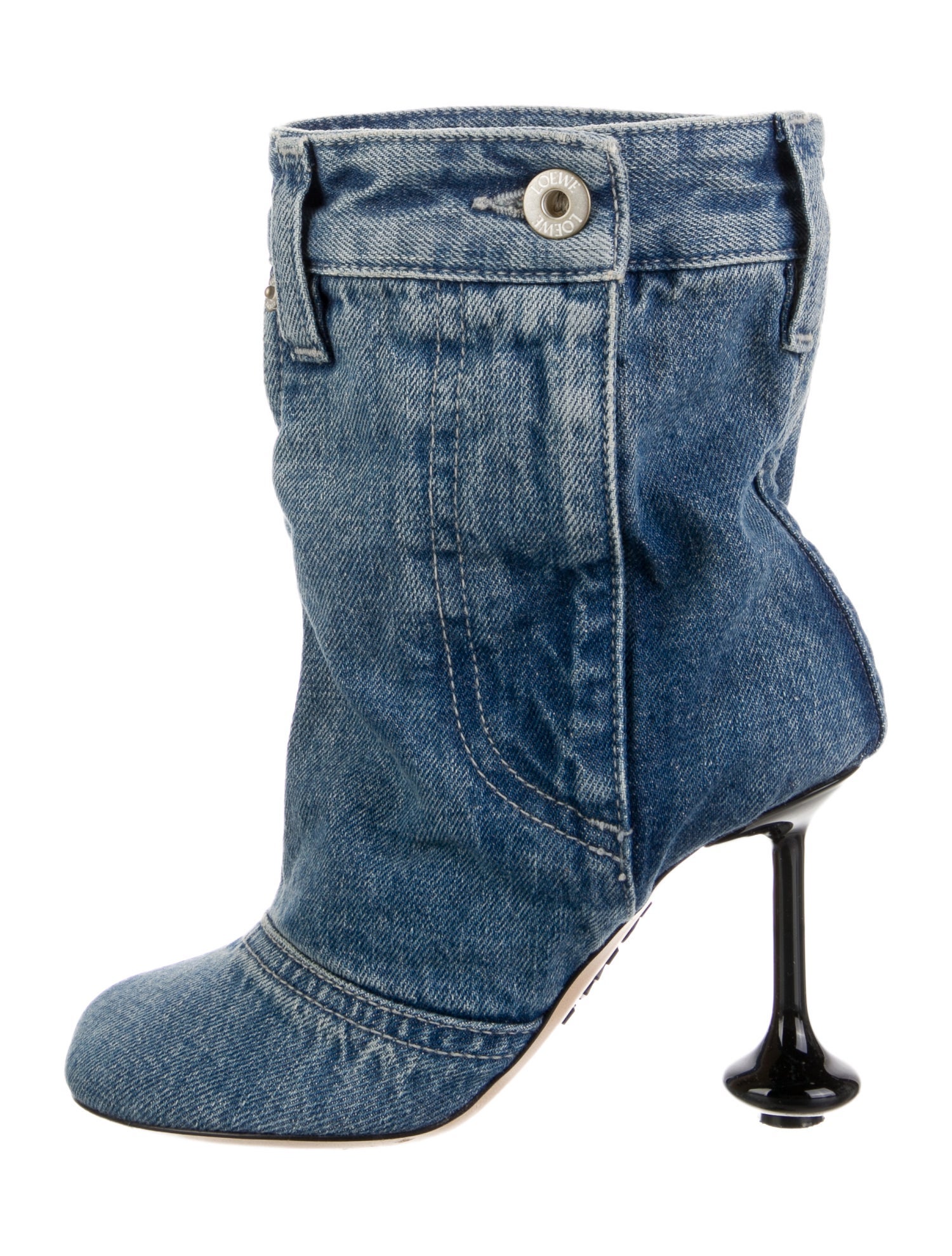 Loewe Denim Boots