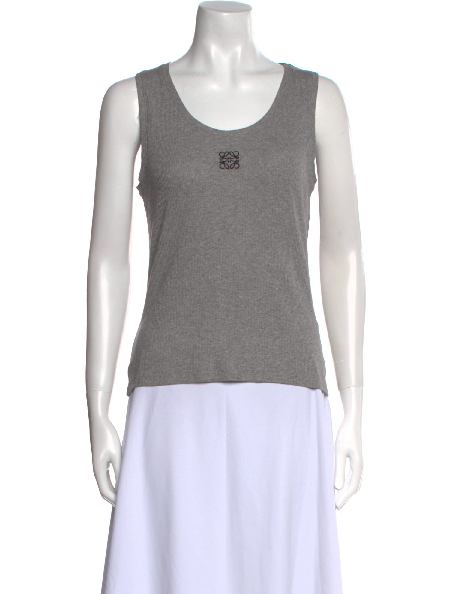 Loewe Scoop Neck Sleeveless Top