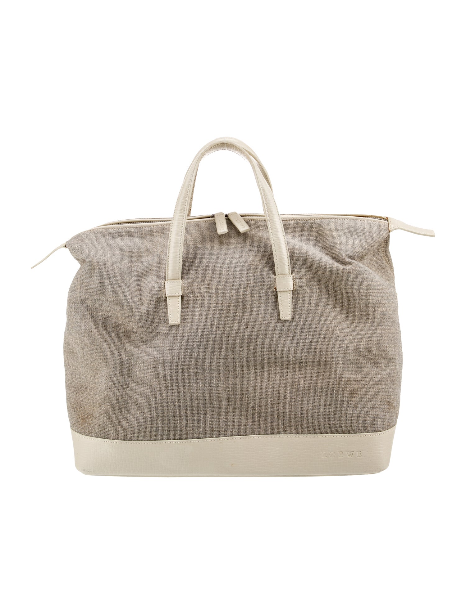 Loewe Canvas Weekender Bag Vintage