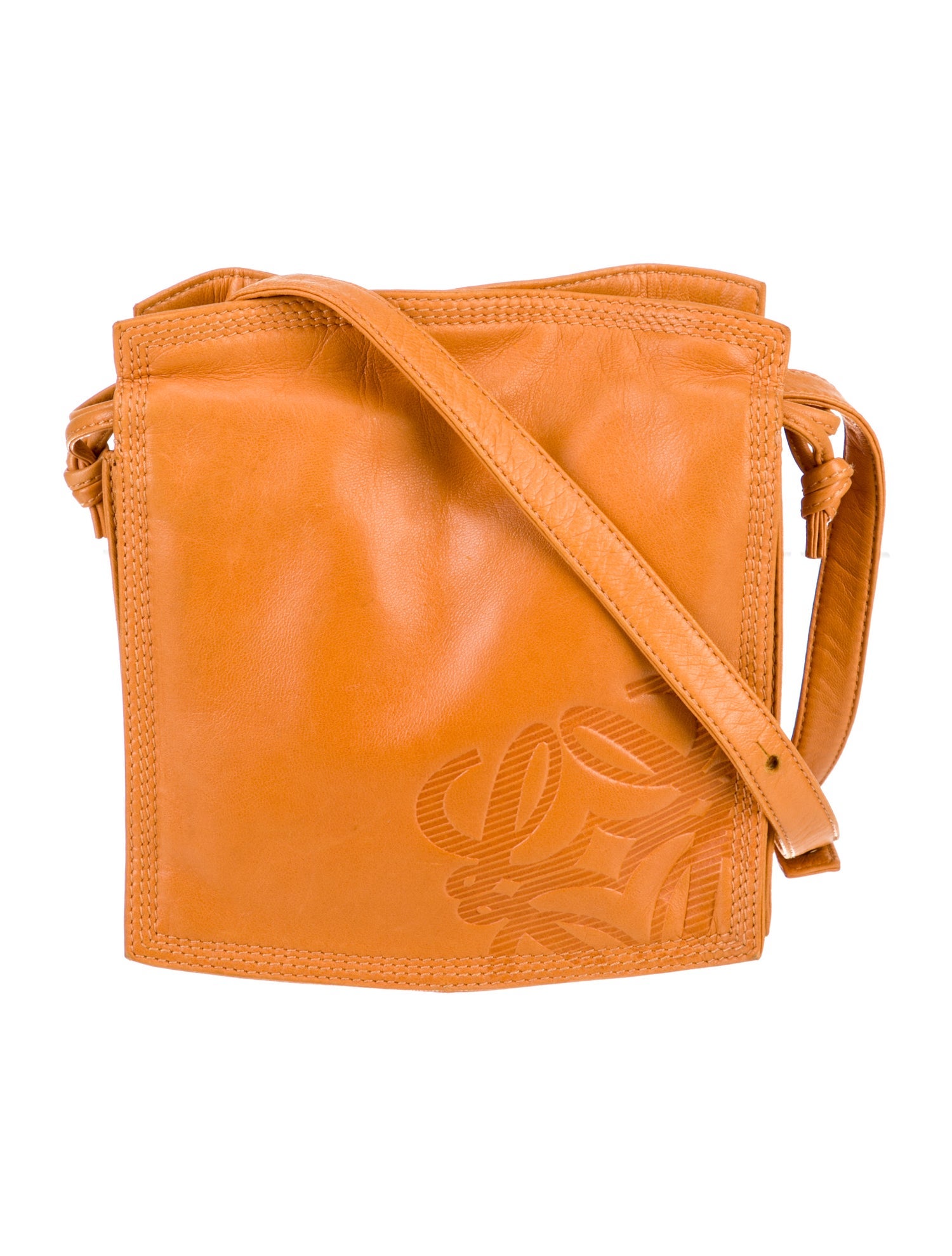 Loewe Leather Messenger Bag