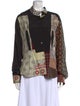 Loewe Silk Printed Button-Up Top