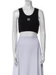 Loewe Scoop Neck Sleeveless Crop Top