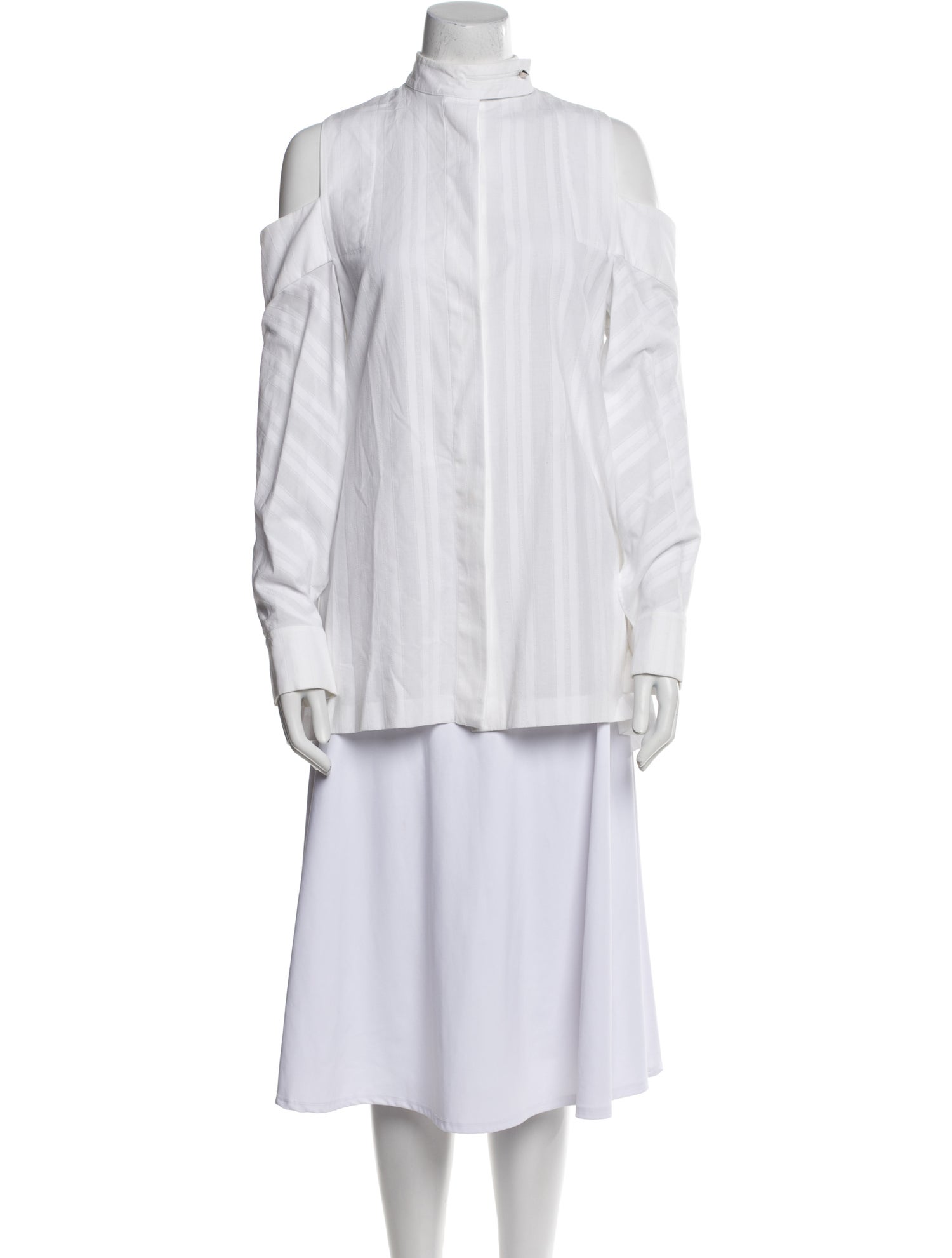 Loewe Mock Neck Long Sleeve Tunic