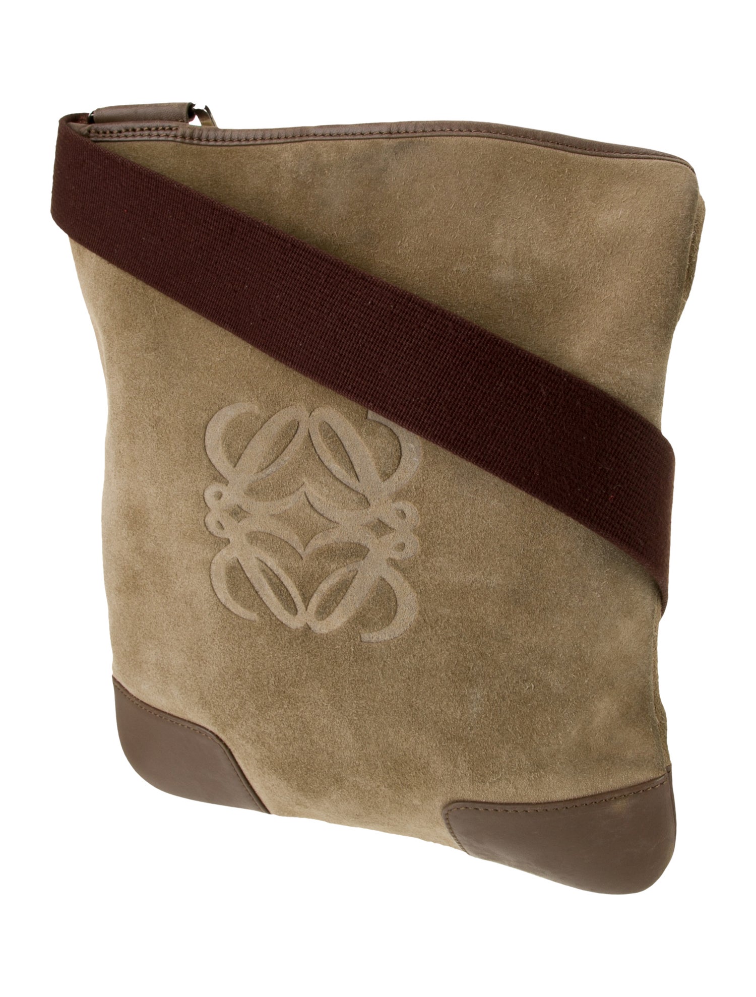 Loewe Suede Shoulder Bag Vintage