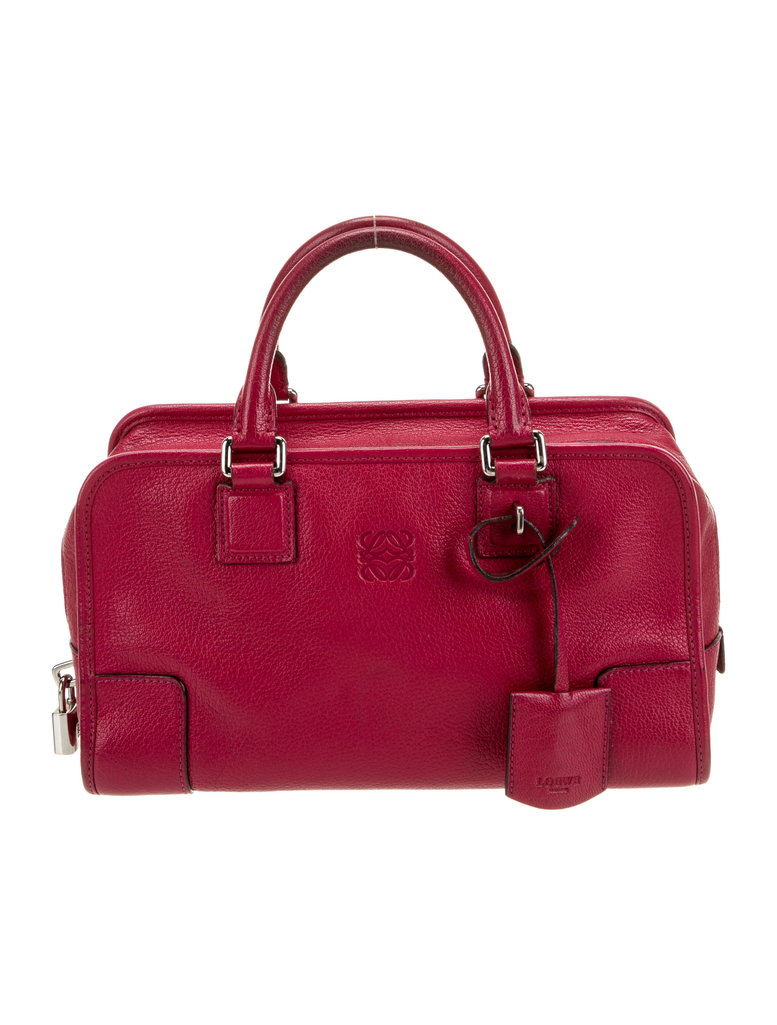 Loewe Leather Top Handle Bag