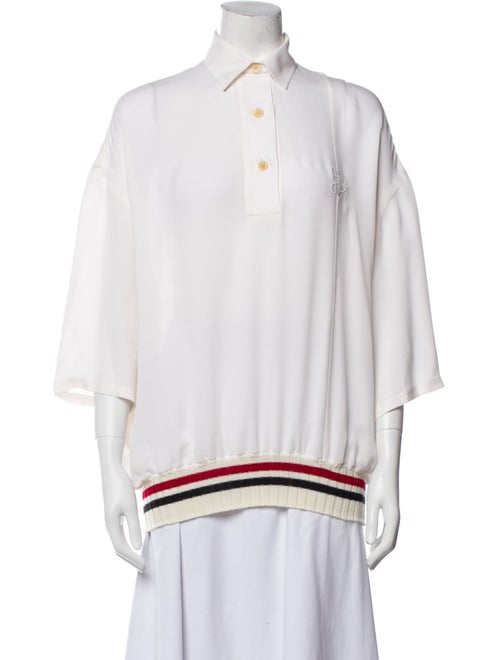 Loewe Silk Three-Quarter Sleeve Tunic
