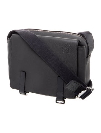 Loewe Leather Messenger Bag 2023