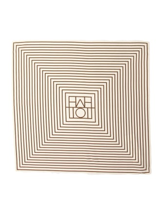 TOTEME Silk Striped Scarf