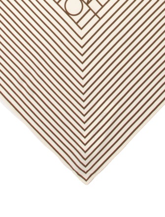 TOTEME Silk Striped Scarf