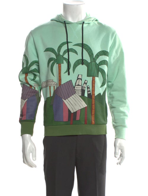 Loewe x Ken Price Tropical Print Graphic Print Hoodie w/ Tags