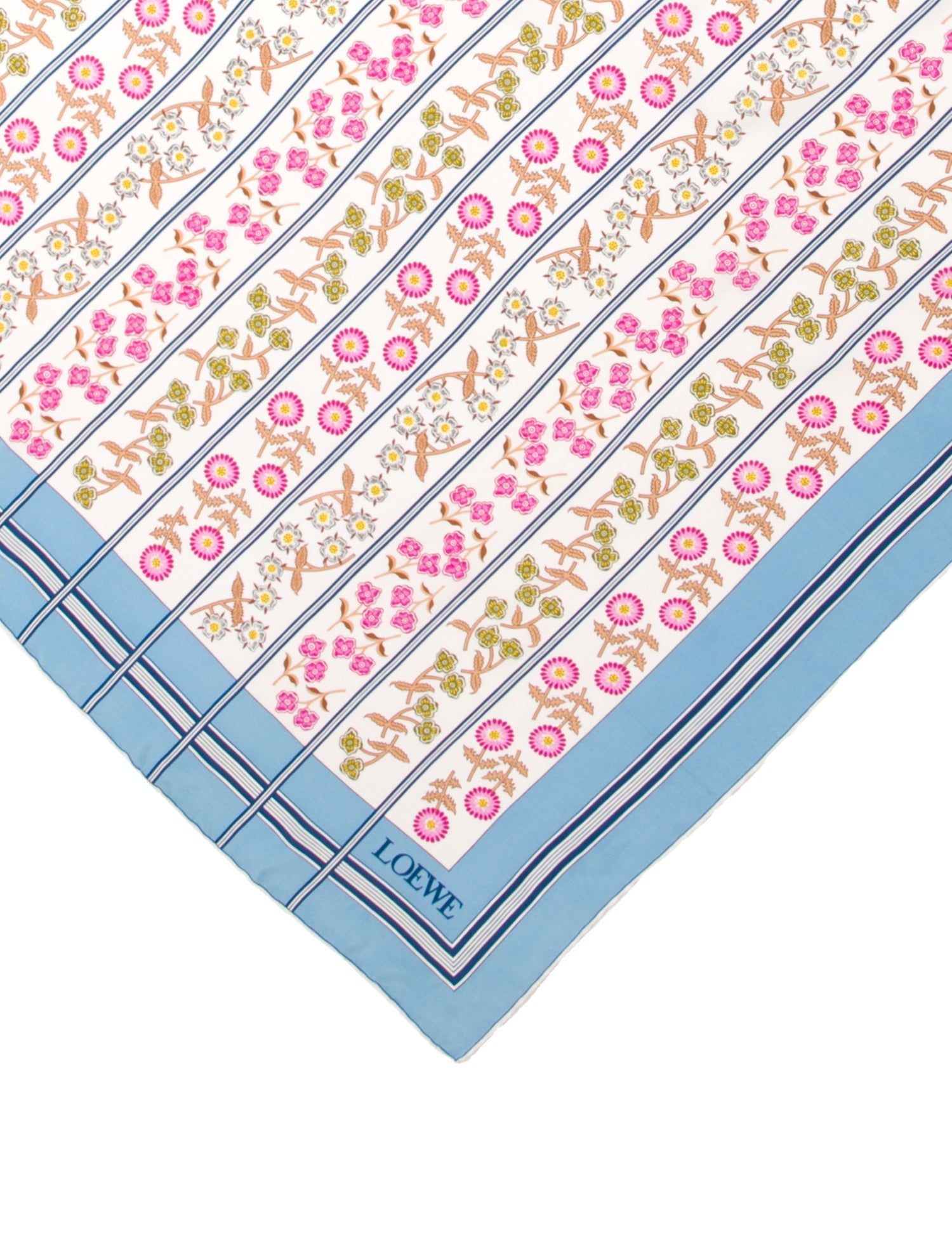 Loewe Silk Printed Scarf