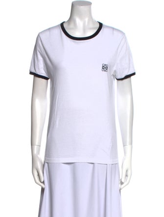 Loewe Anagram Colorblock Pattern T-Shirt