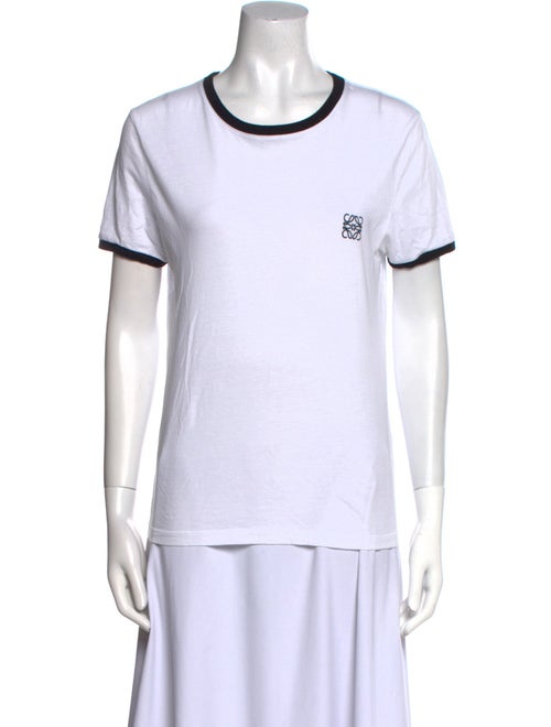 Loewe Anagram Colorblock Pattern T-Shirt