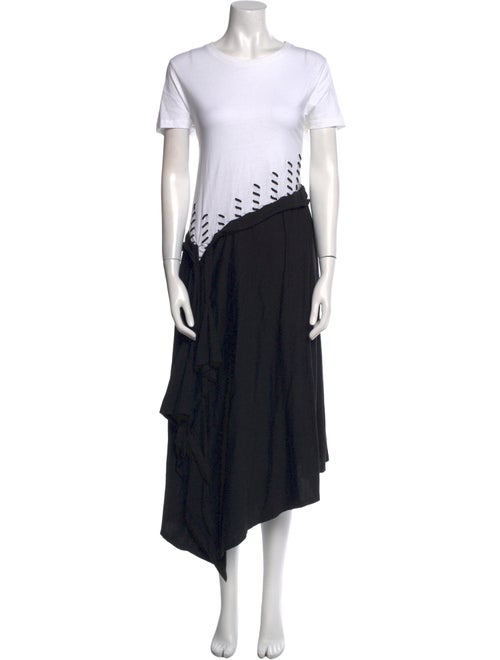 Loewe Tie-Dye Print Long Dress