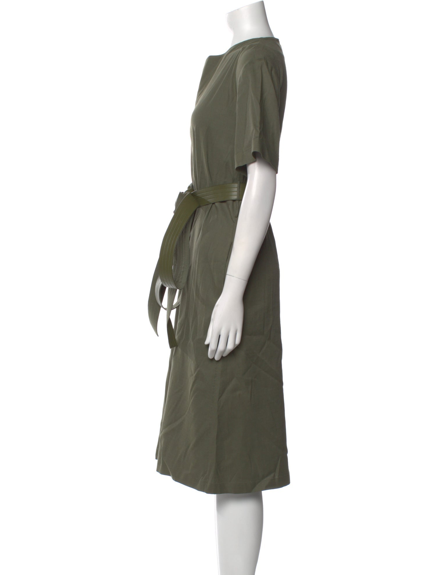 Loewe V-Neck Midi Length Dress