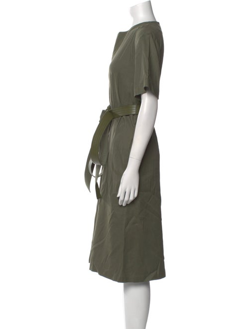 Loewe V-Neck Midi Length Dress