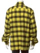 Loewe Plaid Print Long Sleeve Shirt