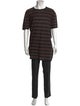 Loewe Linen Striped T-Shirt