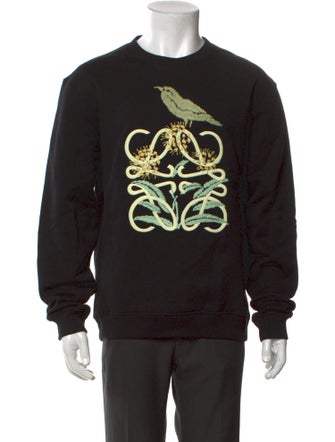 Loewe Graphic Print Crew Neck Sweatshirt